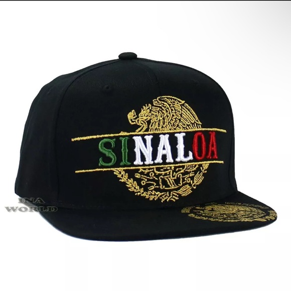 MEXICO States Hat Golden Eagle Federal Logo Embroidered Snapback Baseball Cap - Picture 3 of 7